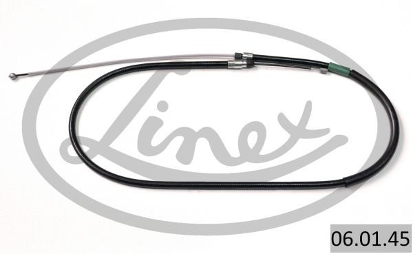 LINEX 060145 Трос ручника (задній) (R) BMW 5 (E60)/5 (E61) 01-10 (1673/1170mm)