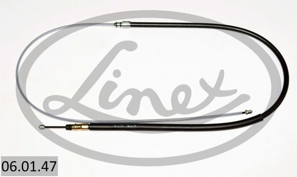 LINEX 060147 Трос ручника (задній) BMW X1 (E84) 09-15 (1560/770mm) N20/N46/N47/N52