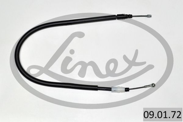 LINEX 090172 Трос ручника (задній) Citroen C4 10- (829/666mm)