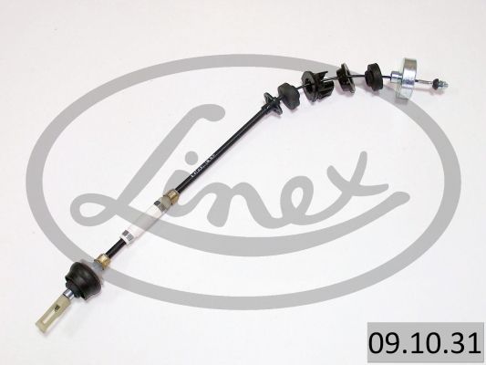 LINEX 091031 Трос зчеплення Citroen Berlingo/Peugeot Partner 1.8/1.9D (з авторегул.) (655/314 мм)