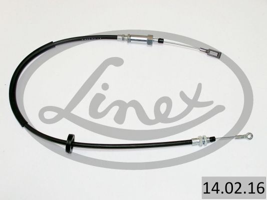 LINEX 140216 Трос ручника (центральний) Fiat Ducato 02- (1078/762mm)