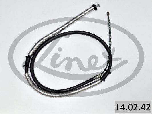 LINEX 140242 Трос ручника (задній) (L) Fiat Doblo (1787/1458mm)