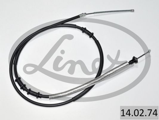 LINEX 140274 Трос ручника (задній) (L) Fiat Doblo 05- (2140/1844mm) (Maxi)