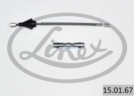 LINEX 150167 Трос ручника (задній) Ford Focus 99-03 (барабанний гальма)