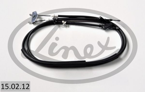 LINEX 150212 Трос ручника (задній) Ford Focus II 04-12 (1450/1338+1500/1388)