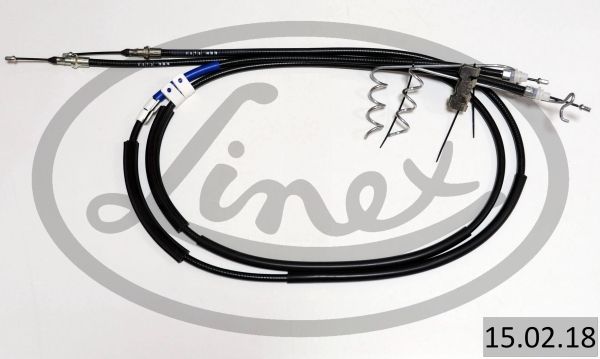 LINEX 150218 Тросовий привод, стоянкове гальмо