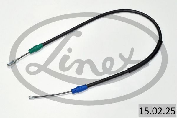 LINEX 150225 Трос ручника (задній) (R) Ford Transit 06-14 (1028/805mm)