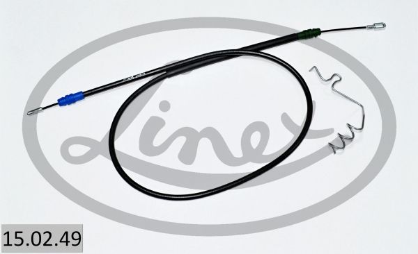 LINEX 150249 Трос ручника (задній) (L) Ford Transit 06- (1602mm)