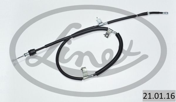 LINEX 210116 Трос ручника (задній) (R) Kia Ceed 06-12 (1675mm)