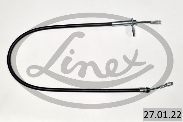 LINEX 270122 Трос ручника (L) MB C-Class/CLK 96-01 (964/804 мм)