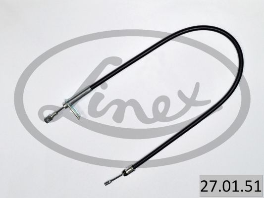 LINEX 270151 Трос ручника (задній) (L) MB C-class (W203) 00-08 (925/805mm)