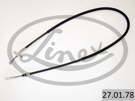 LINEX 270178 Трос ручника (задній) (R) MB Sprinter 408-416/VW LT 28-46 96- (1680/1500mm)