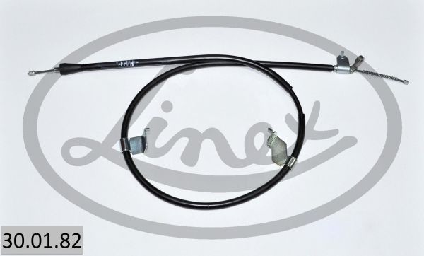 LINEX 300182 Трос ручника (R) Nissan Qashqai 1.5-2.0 dCi 07-13 (1705/1550 мм)