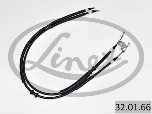 LINEX 320166 Трос ручника Chevrolet Corsa/Opel Astra G 00- (1254/1060+1254/1060) (к-кт)