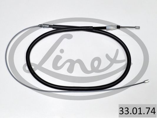 LINEX 330174 Трос ручника Peugeot 207/208/2008 1.0-1.6 HDi 06- (1910/1105 мм)