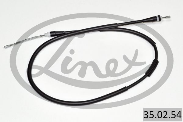 LINEX 350254 Трос ручника (задній) (R) Renault Clio IV 12- (1611/1434mm)