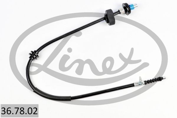 LINEX 367802 Трос ручника (L) Land Rover Range Rover 02-12 (L=815/710mm)