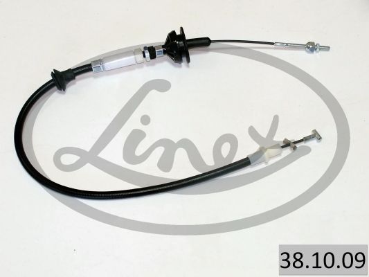 LINEX 381009 Трос зчеплення VW Caddy II 1.6/1.9 95- (865/598 мм)