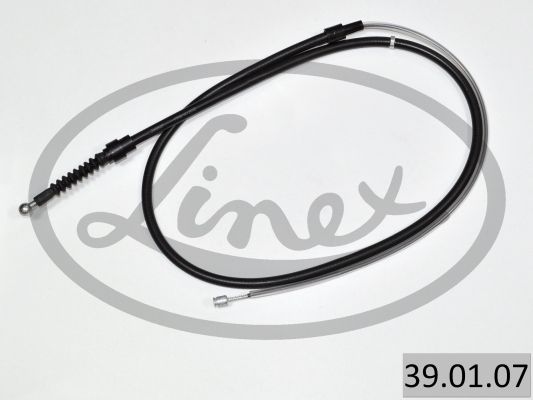 LINEX 390107 Трос ручника Skoda Fabia/VW Polo 99-08 (1640/1043 мм)