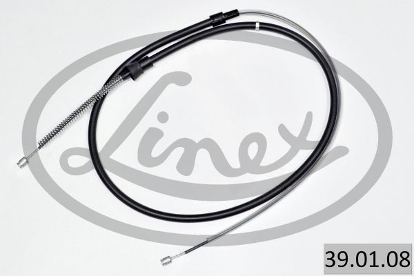 LINEX 390108 Трос ручника Skoda Fabia 99-08/VW Polo 01-09 (1580/918 мм)