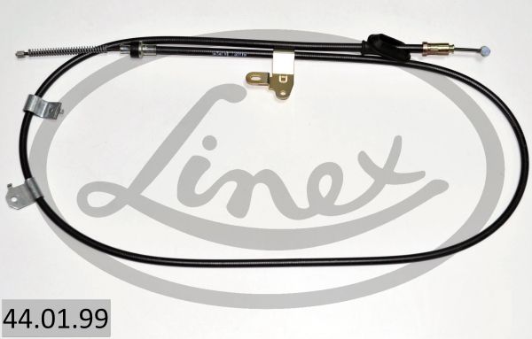 LINEX 440199 Трос ручника (задній) (L) Toyota Corolla 1.6/1.8 16V/2.0/2.2 D4d 01-09 (1927/1705 мм)