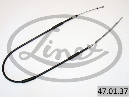 LINEX 470137 Трос ручника (задній) VW T3 (1455/1010 мм)