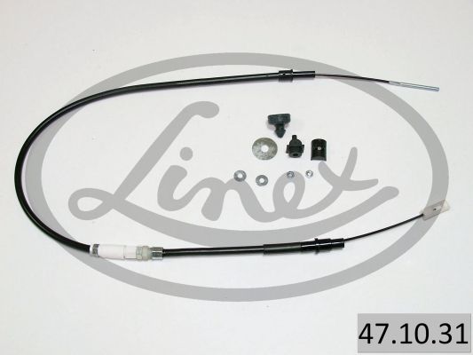 LINEX 471031 Трос зчеплення VW Passat 1.6-2.0 88-97 (1333/708+230 мм)
