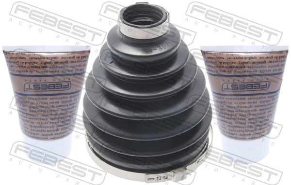 Febest 0117PKUN26 Пильовик ШРКШ зовнішній комплект PVC 104.5x125x30.5
