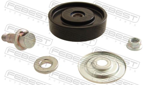 Febest 0187HDJ100HV Ролик натяжний ременя кондиціонера комплект
