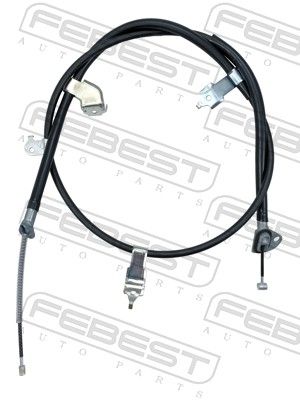 Febest 0199PCACA30LH Трос ручного гальма лівий
