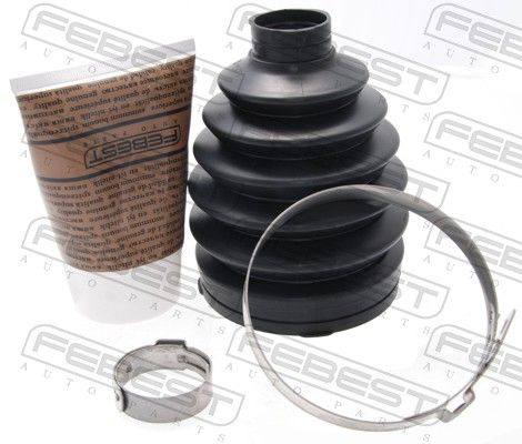 Febest 0217PJ1016 Пильовик ШРУС зовнішній комплект pvc 80.5x110.5x26.5