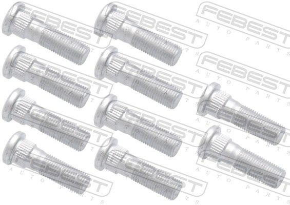 Febest 0284001PCS10 шпилька колісна (10 шт. в упаковці)