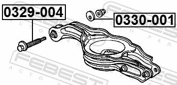 Febest 0330001 ексцентрик