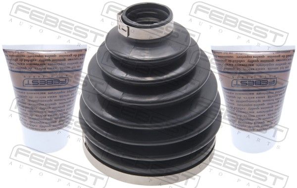Febest 0417PV97WR пильовик шрус зовнішній комплект pvc 107.5x130.3x34.5