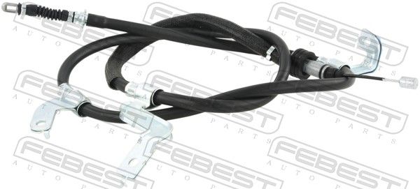 Febest 12100SBDISCRH трос ручного гальма правий