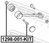 Febest 1298001KIT Болт кріплення підвіски ремкомплект