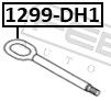 Febest 1299DH1 Буксирний крюк