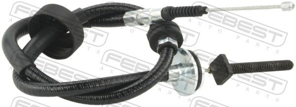 Febest 19100E70LH Трос ручного гальма лівий