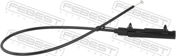 Febest 19101E39FL Трос приводу відкривання замку капота
