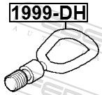 Febest 1999DH буксирний крюк