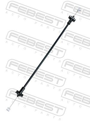 Febest 2199DCCB4 трос зовнішньої ручки замка дверей