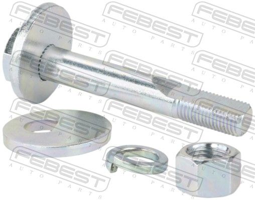 Febest 2229002KIT Болт з ексцентриком ремкомплект (болт, шайба, гровер, гайка)