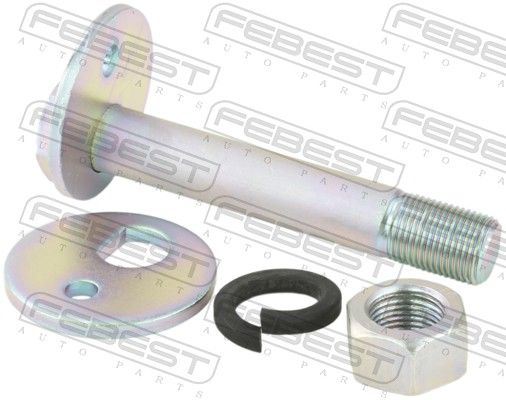 Febest 2229006KIT Болт з ексцентриком ремкомплект (болт, шайба, гровер, гайка)