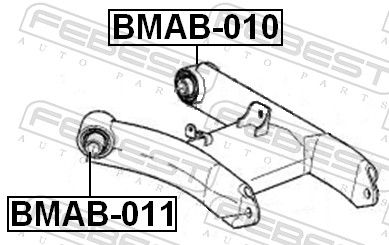 Febest BMAB011 Опора, важіль підвіски