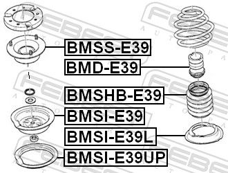 Febest BMSIE39L Тарілка пружини