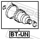 Febest BTUN пильовик шрус універсальний