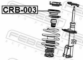 Febest CRB003 підшипник опори переднього амортизатора