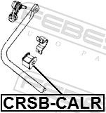 Febest CRSBCALR Втулка заднього стабілізатора D15