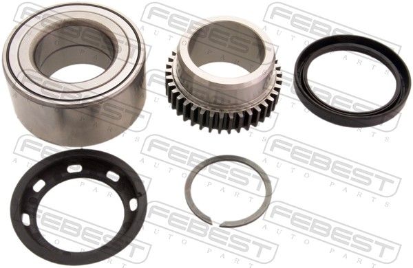 Febest DAC40740036KIT підшипник маточинний задній ремкомплект 40x74x36