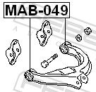 Febest MAB049 Сайлентблок заднього верхнього важеля
